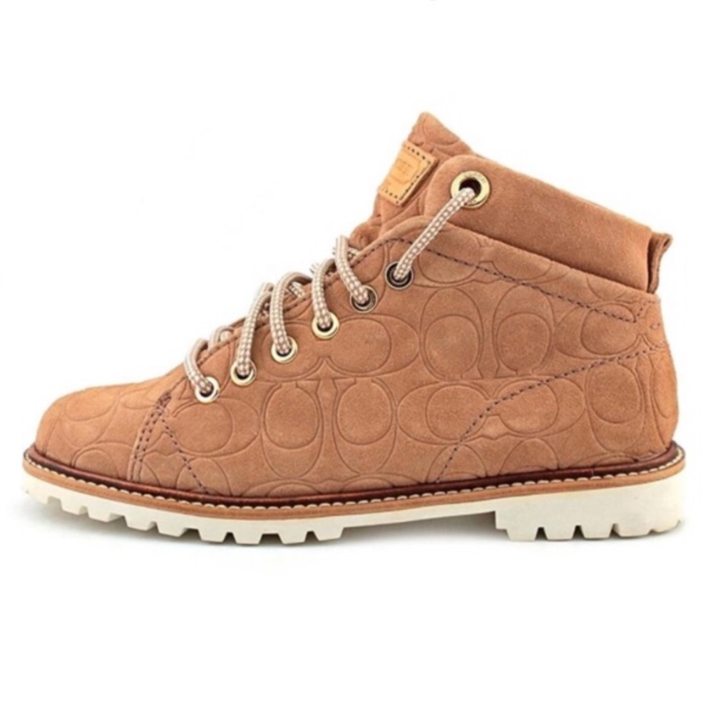 Coach Suede Ester Ankle Boots